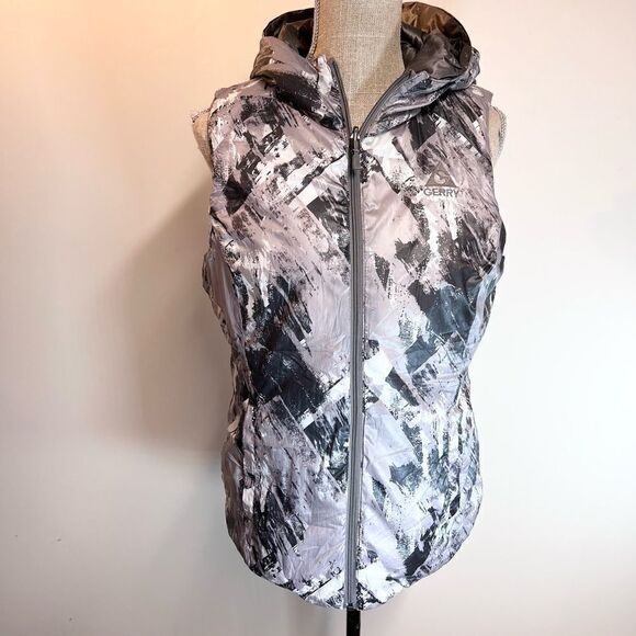 NWOT GERRY Reversible Packable Down Vest Womens M - Picture 2 of 11